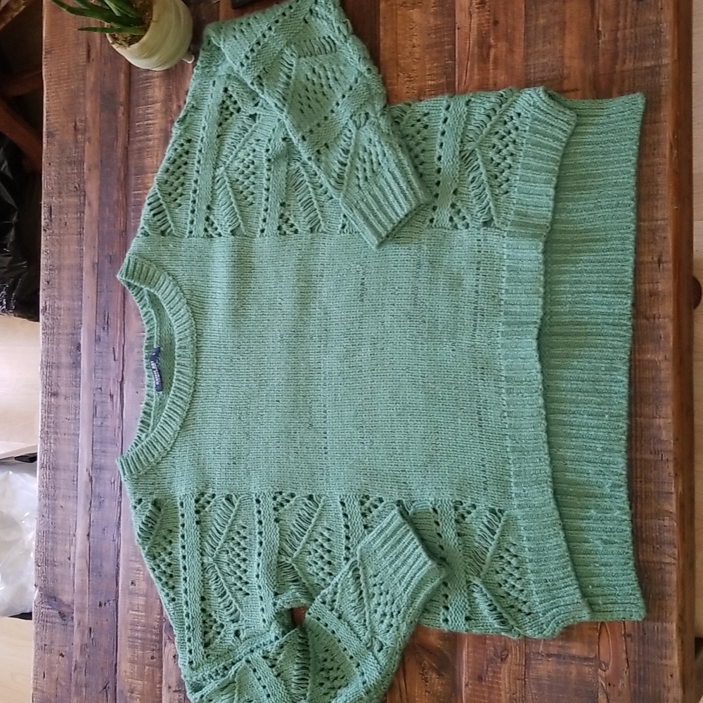 Hanger 221 Green Knited Oversized Sweater